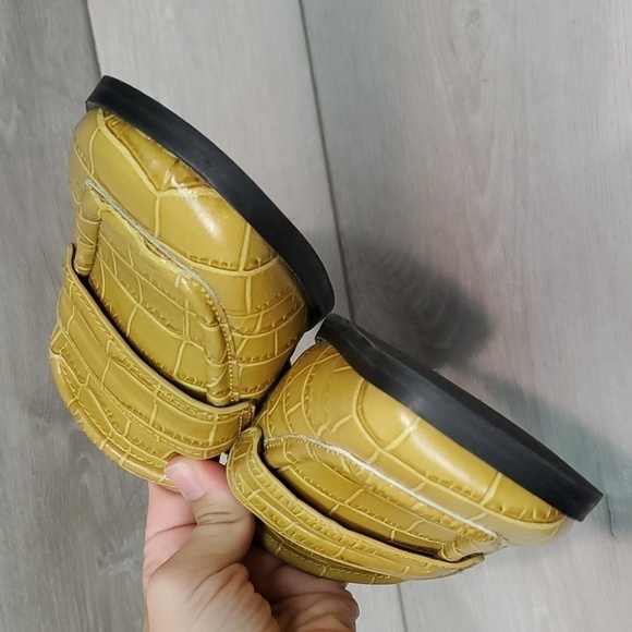 NEW Marc Fisher LTD Flyta Womens Loafer Slip on mules leather shoes sz 6.5 - Picture 5 of 12